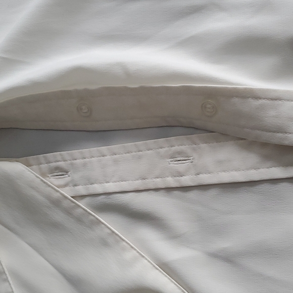 Calvin Klein tie neck soft blouse - Picture 3 of 4